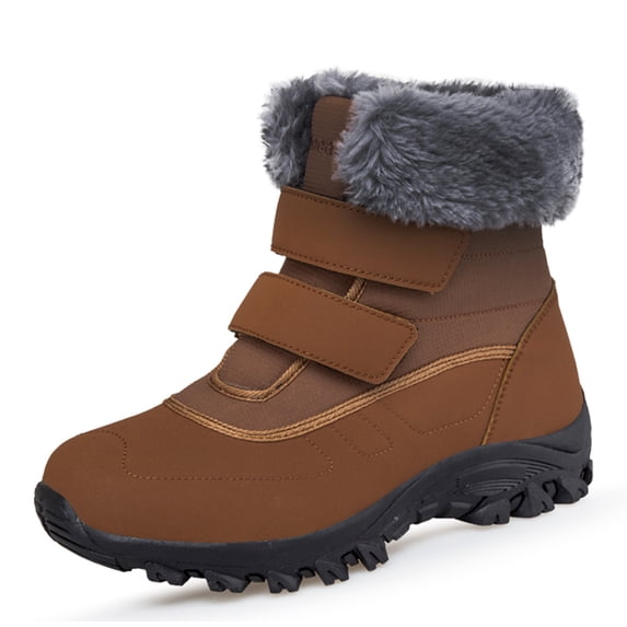 Fadezar Women's Snow Boots Faux Fur Lined Winter Boots Waterproof Insulated Snow Shoes
