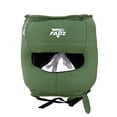 thumbnail image 1 of Fadi Sports A1 Premium Leather Boxing Headgear for Adults, MMA & Kickboxing Training, L/XL, Green, 1 of 6