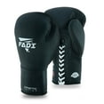 thumbnail image 1 of Fadi Sports A2 Lace up Boxing Gloves Made of Matte Cow Hide Leather Black - 10 oz, 1 of 14