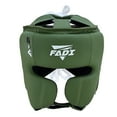 thumbnail image 1 of Fadi Sports A2 Premium Leather Boxing & MMA Headgear, Adult, Green, L/XL, 1 Piece, 1 of 6
