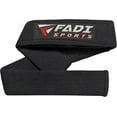thumbnail image 1 of Fadi Sports Black Weight Lifting Straps – 60CM heavy-duty grip with 5MM neoprene wrist support. Anti-slip & built for serious lifting., 1 of 7
