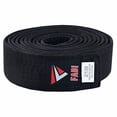 thumbnail image 1 of Fadi Sports Durable Solid Martial Arts Belt for Karate Taekwondo Judo Aikido – Adjustable – Black – 2, 1 of 7