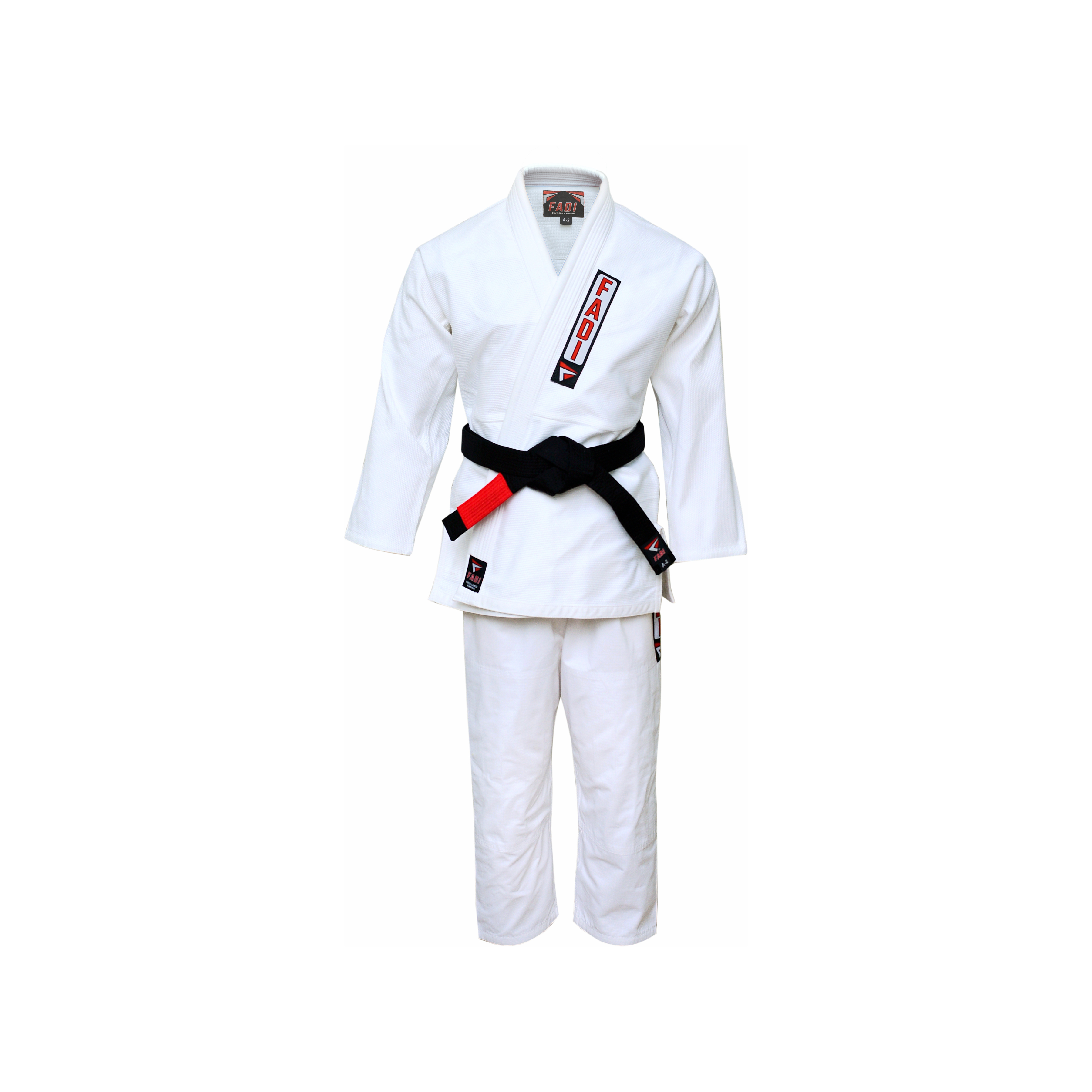 Kimono de Jiu-Jitsu brasileño para niños, serie Excellence, uniforme de BJJ premium para pequeños guerreros, blanco, M3