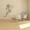 thumbnail image 1 of Fading Horse Design Pattern Racehorse Silhouette Beautiful Horse Stallion Mare Vinyl Wall Art Wall Sticker Wall Decal Cowboy Cowgirl Farm House Wall Decoration Home Room Décor Design Size (30x22 inch), 1 of 3