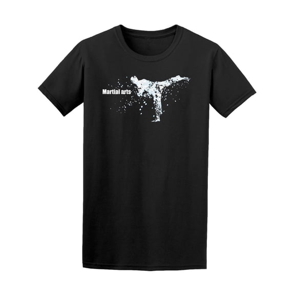 Fading Karate Master T-Shirt Men -Image by Shutterstock, Male Large