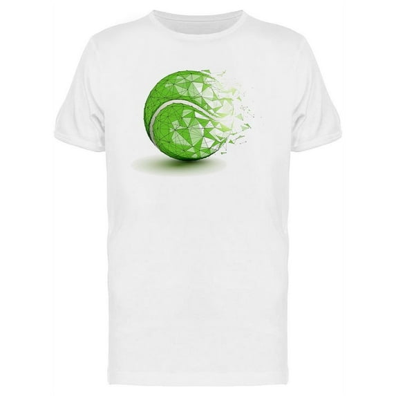 Fading Tennis Ball T-Shirt Men -Image by Shutterstock, Male XX-Large