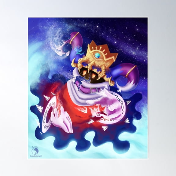 Fading - Wizard Magolor Poster Wall Art, Modern Wall Decor, 24x36 UNFRAMED