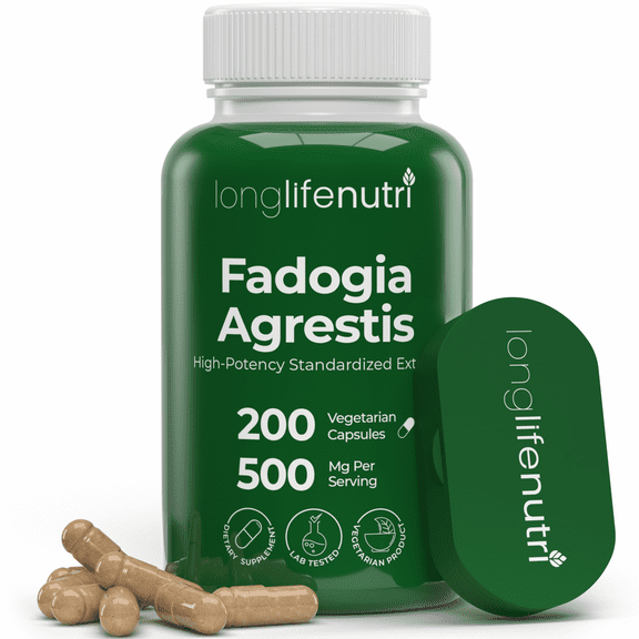 Fadogia Agrestis 500mg - 200 Vegetarian Capsules