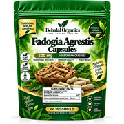 Fadogia Agrestis 500 mg Quick Release Capsules, 100 Count, Herbal Dietary Supplement