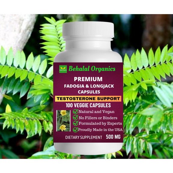Fadogia & Longjack 100 Quick Release Capsules - 500mg Per Capsule