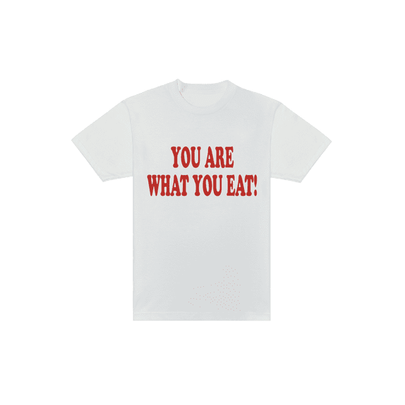 Fadvertisements You Are What You Eat Novelty Crewneck T Shirt With Funny Printed Graphic - 2XL