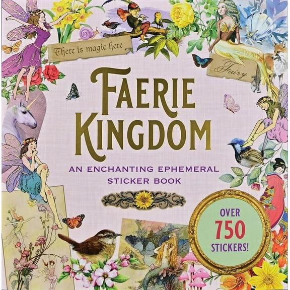 Faerie Kingdom Sticker Book (Over 750 Stickers), (Paperback)