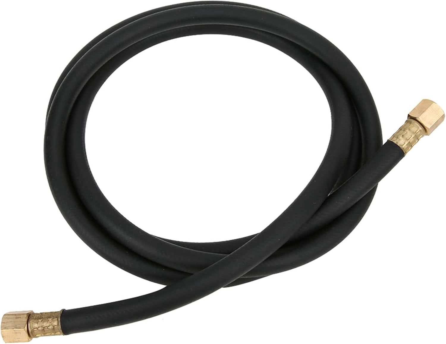 Fafeicy Inert Gas Hose, Inert Gas Hose, Argon CO2 Nitrogen Compressed Air Hose Welding Connecting Pipe Gas Hose Nut 1/4 Inch, Welding Accessories (2m/6.6ft), Fafeicyfkruzip12m-12