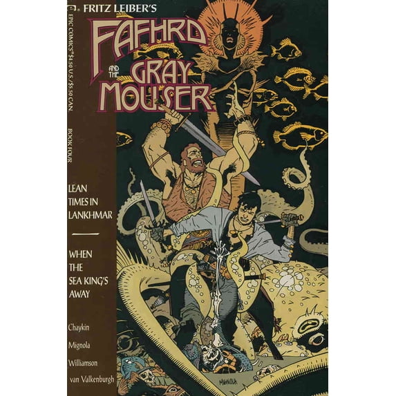Fafhrd and the Gray Mouser #4 VF ; Epic Comic Book