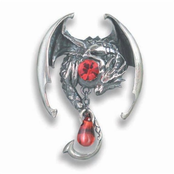 Fafnir Pendant - Wealth & Magic Ability By Anne Stokes