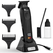 Fagaci Professional Zero Gapped Hair Trimmer for Men, 5X Longer Sharpness