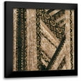 thumbnail image 1 of Fagalde, Jarman 12x12 Black Modern Framed Museum Art Print Titled - Ornamentale I, 1 of 5