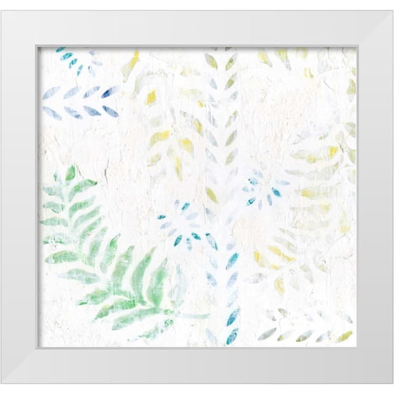Fagalde, Jarman 12x12 White Modern Wood Framed Museum Art Print Titled - Fresco II