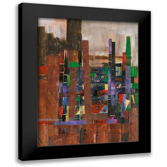 Fagalde, Jarman 12x14 Black Modern Framed Museum Art Print Titled - La Paz I