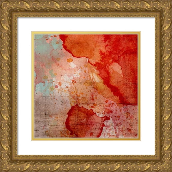 Fagalde, Jarman 15x15 Gold Ornate Wood Framed with Double Matting Museum Art Print Titled - Emerge II