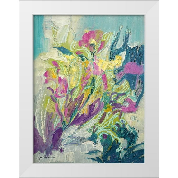 Fagan, Dorothy 12x14 White Modern Wood Framed Museum Art Print Titled - Standing Tall
