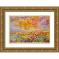thumbnail image 1 of Fagan, Dorothy 18x13 Gold Ornate Wood Framed with Double Matting Museum Art Print Titled - Radiance Remembered, 1 of 4