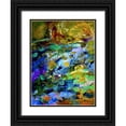 thumbnail image 1 of Fagan, Dorothy 19x24 Black Ornate Wood Framed with Double Matting Museum Art Print Titled - Chrysalis Liquid II, 1 of 4