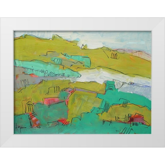 Fagan, Dorothy 24x19 White Modern Wood Framed Museum Art Print Titled - Carry No Secrets