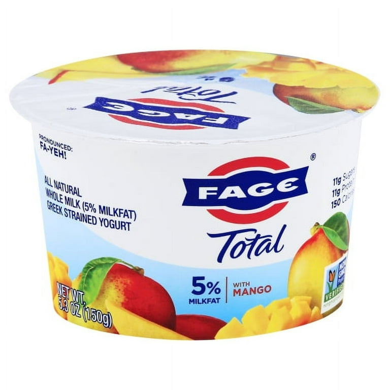 Fage® Total Greek Strained Yogurt with Mango 5.3 oz. Cup