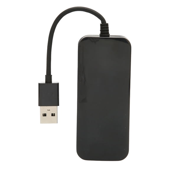 Faginey Carplay Adapter Wireless Connection Lightweight Simple Operation Voice Control Sturdy GPS Navigation Wired Carplay Dongles for Car