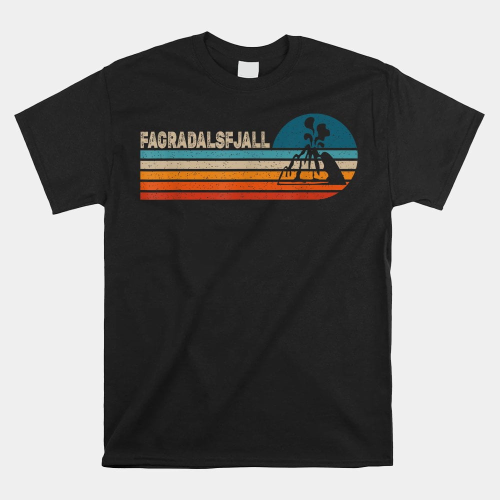 Fagradalsfjall Mountain Volcano Erupted 2023 Iceland Shirt