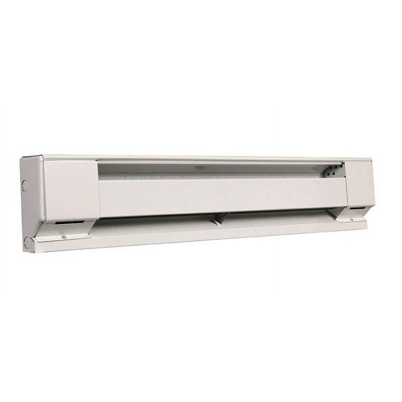 Fahrenheat 24 In. 400-Watt 120-Volt Electric Baseboard Heater, Northern White