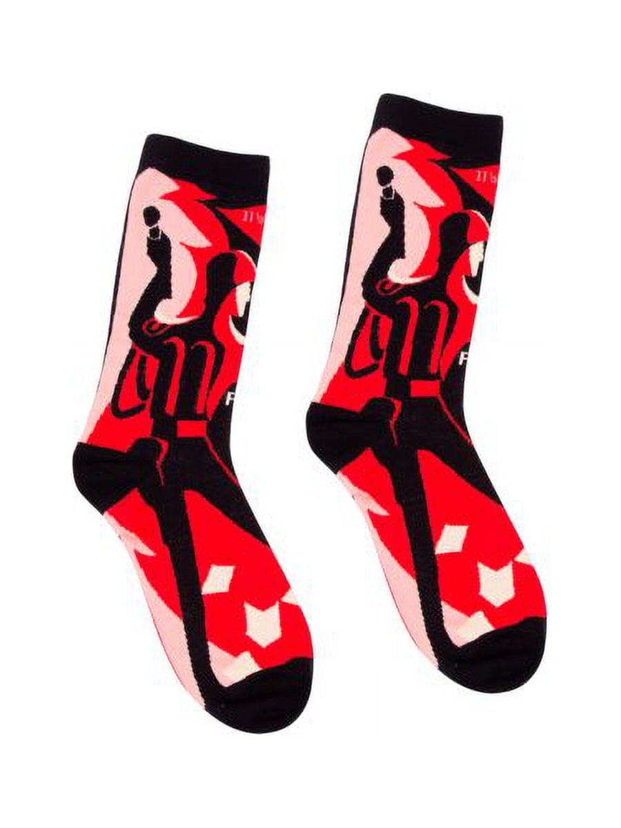 OUT OF PRINT Fahrenheit 451 Socks - Large