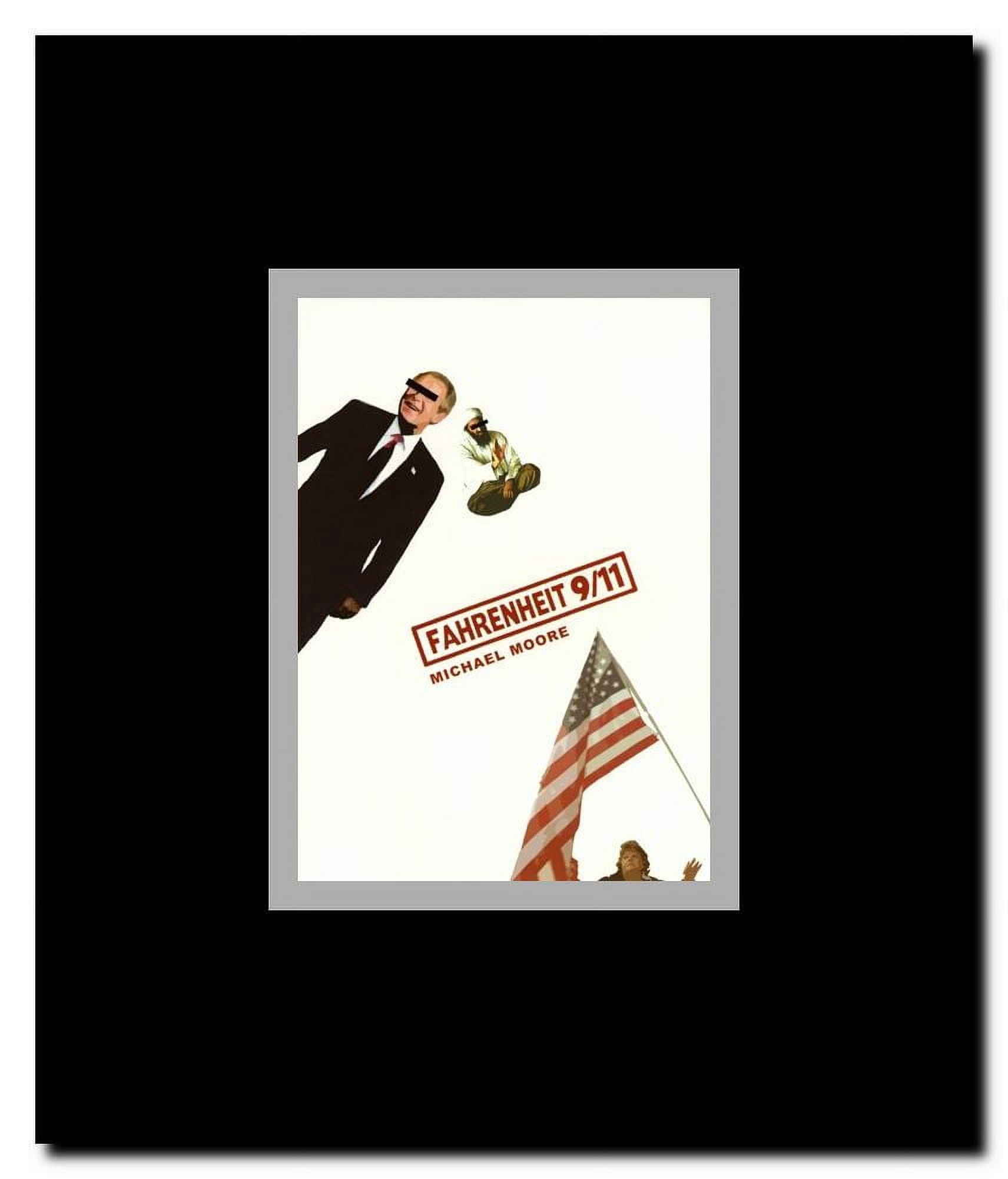 Fahrenheit 9-11 Framed Movie Poster