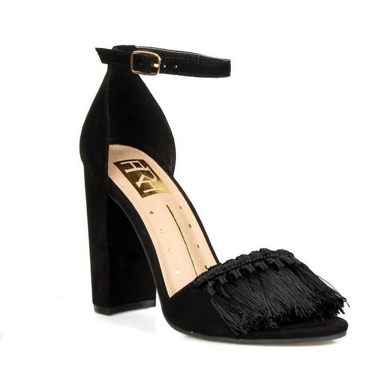 Tassel high heel sandals best sale