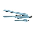 thumbnail image 1 of Fahrenheit Heat Wave Collection 1.25 Inch & 0.5 Inch Travel Size Double Trouble Ceramic Flat Iron Set (Sky Blue), 1 of 3