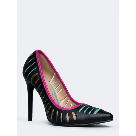 Fahrenheit Nicholas-19 - Black PU 10