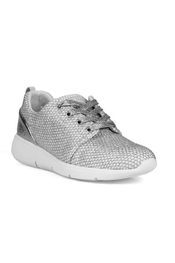 Women's Dora Low-Top Metallic Mesh Street Sneaker