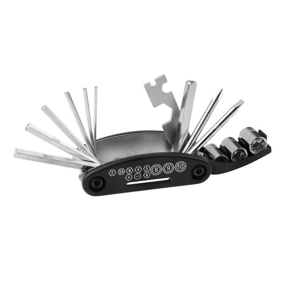 16-in-1 Fahrrad Werkzeugset - Multifunktion Reparatursatz Unterwegs