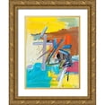 thumbnail image 1 of Fai, Fong 12x14 Gold Ornate Wood Framed with Double Matting Museum Art Print Titled - Autumn Sentimental, 1 of 4