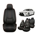 thumbnail image 1 of Faifani Car Seat Covers Full Set For Lexus For IS250 2006-2020, Waterproof Nappa Leather Auto Seat Protectors with Lumbar Support, Luxury Automotive Interior Accessories, 1 of 5