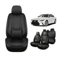 thumbnail image 1 of Faifani Car Seat Covers Full Set For Lexus For IS250 2006-2020, Waterproof Nappa Leather Auto Seat Protectors with Lumbar Support, Luxury Automotive Interior Accessories, 1 of 5