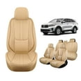 thumbnail image 1 of Faifani Car Seat Covers For KIA For Sorento 2003-2024 2025, Waterproof Nappa Leather Auto Seat Protectors with Lumbar Support, Luxury Automotive Interior Accessories, 1 of 5