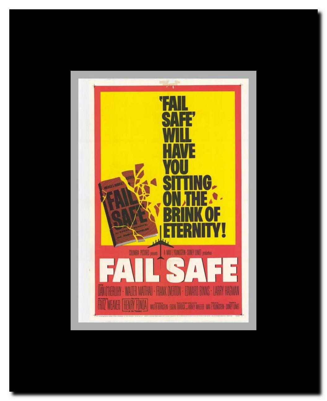 Fail-Safe Framed Movie Poster