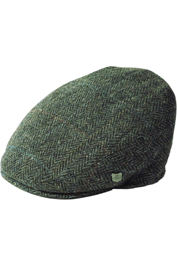 Stornoway Harris Tweed Style Flat Cap
