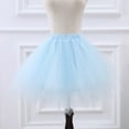 thumbnail image 1 of Fainosmny Gauze Tutu Tulle Skirt For Kids Girls Rainbow Tutu Skirt Layered Skirt Girls Colorful Carnival Party Tutu Dress Sky Blue One Size, 1 of 4