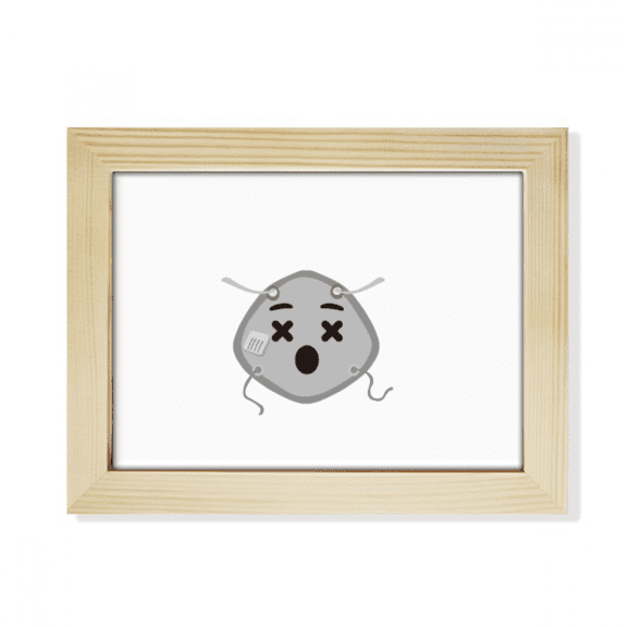 Fainted Dazed Confused Head Expression Desktop Photo Frame Picture Art Decoration Painting 6x8 inch