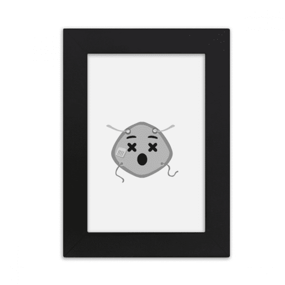Fainted Dazed Confused Head Expression Desktop Photo Frame Picture Display Art Painting Exhibit