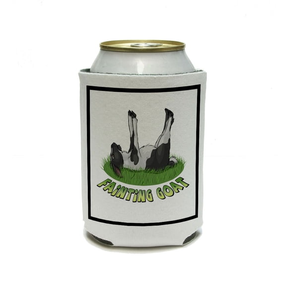 Fainting Goat - Myotonic Can Cooler Drink Insulator Beverage Insulated Holder