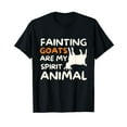 thumbnail image 1 of Fainting Goats Are My Spirit Animal - Funny Goat Lover T-Shirt, 1 of 5